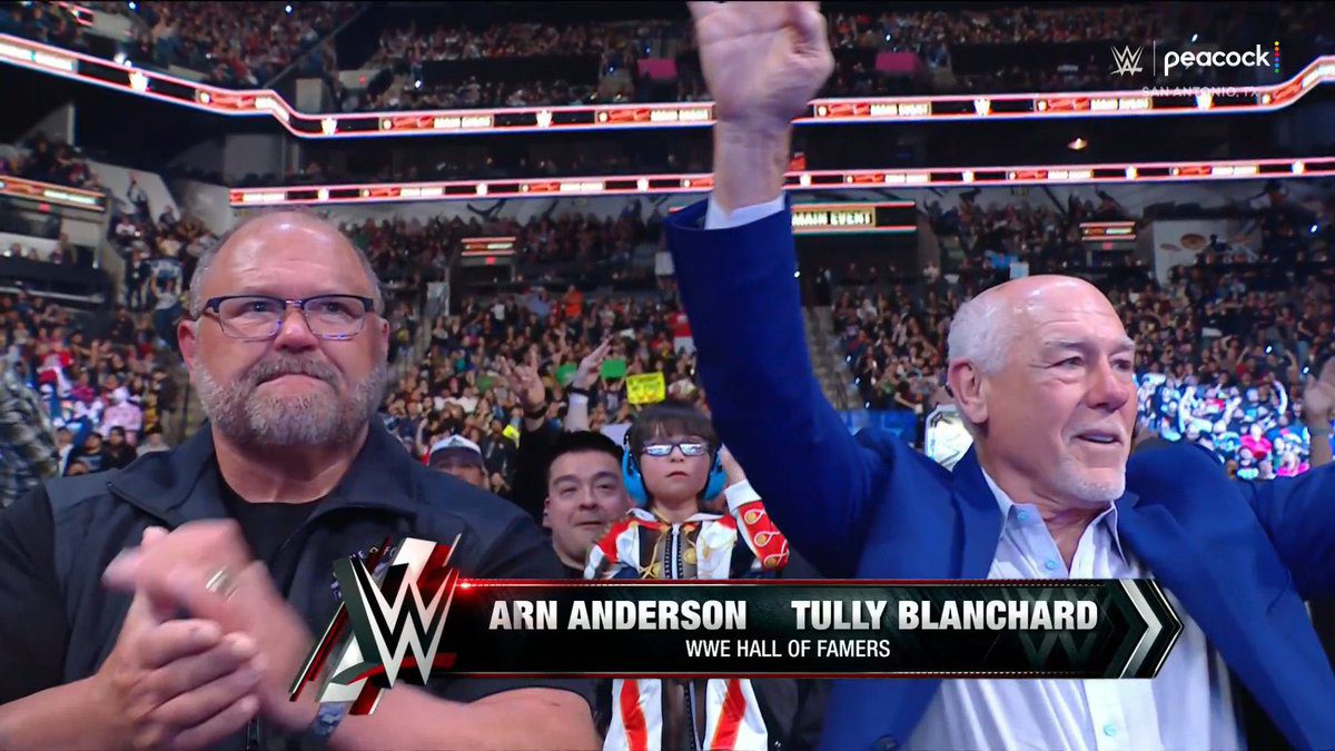 Arn Anderson Tully Blanchard Brain Busters WWE Saturday Night's Main Event January 25 2025