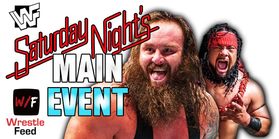 Braun Strowman Vs Jacob Fatu SNME Saturday Night's Main Event Article Pic 2 WrestleFeed App