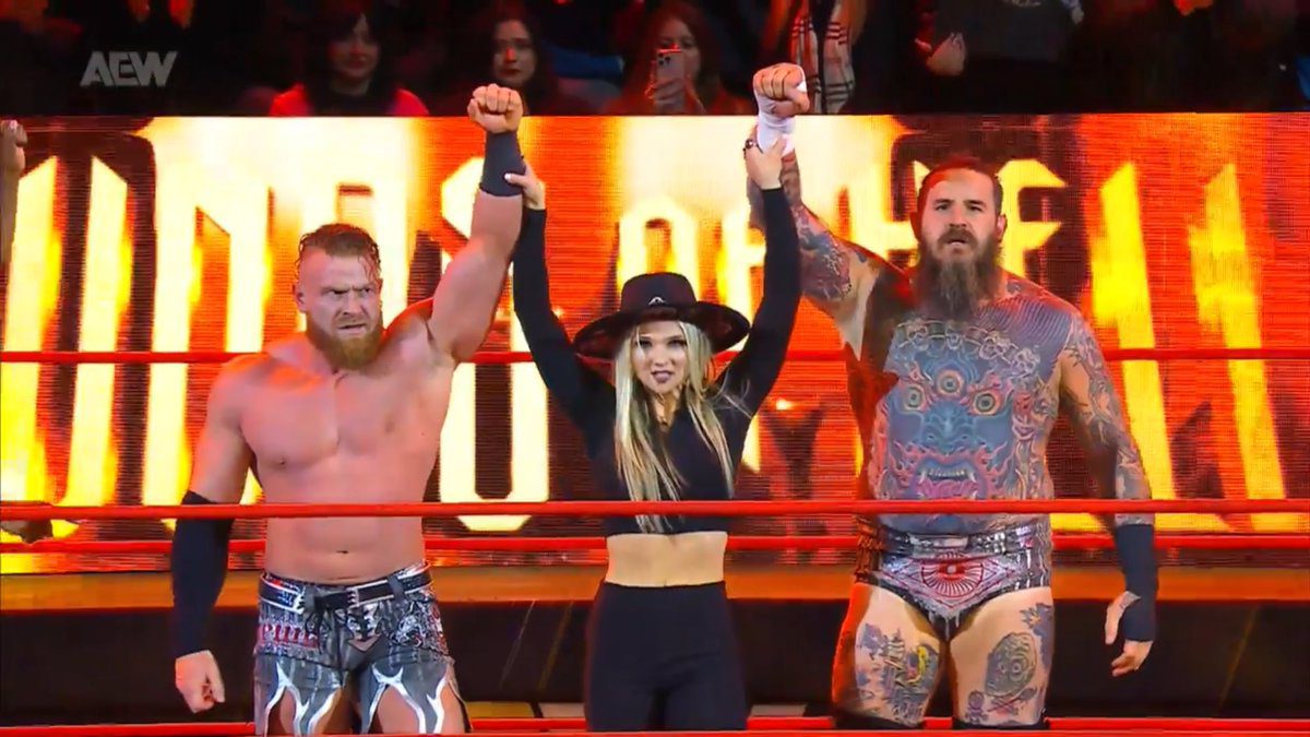 Buddy Matthews Murphy Julia Hart Brody King Hounds Of Hell AEW Collision January 25 2025