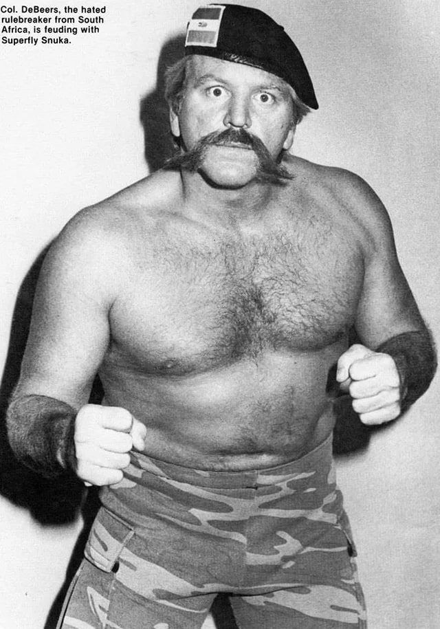 Colonel DeBeers AWA WWF Wrestler Death Dead Passes Away