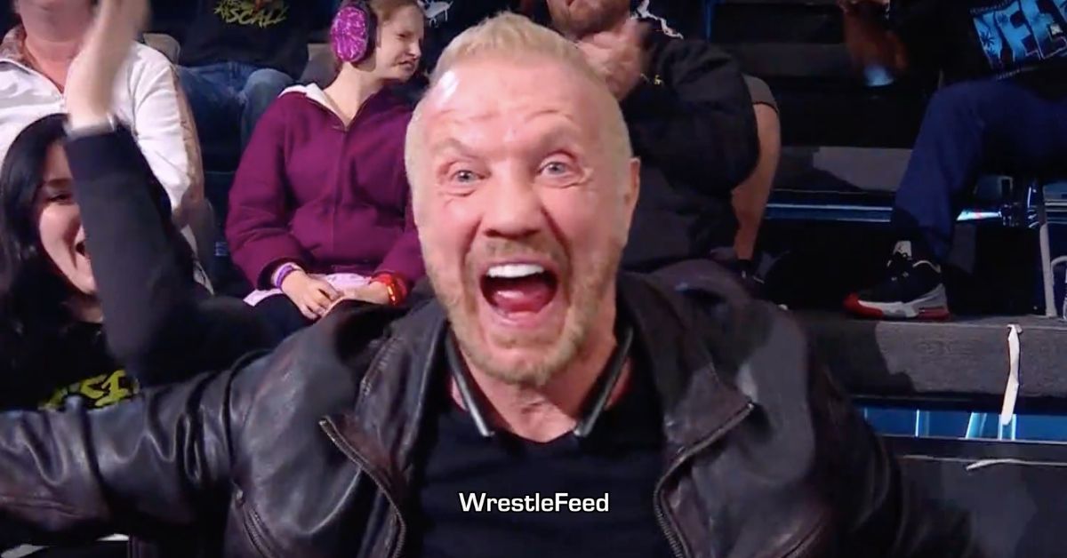 DDP Diamond Dallas Page Excited Happy Screaming Face WWE NXT January 21 2025 WrestleFeed App