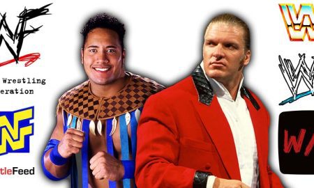 The Rock Rocky Maivia And HHH Triple H Article Pic WrestleFeed App