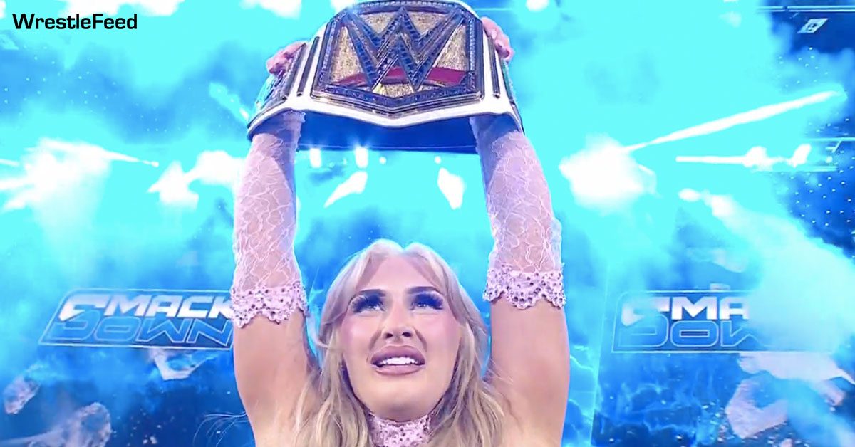 Tiffany Stratton Wins WWE Women's Championship SmackDown January 3 2025 WrestleFeed App