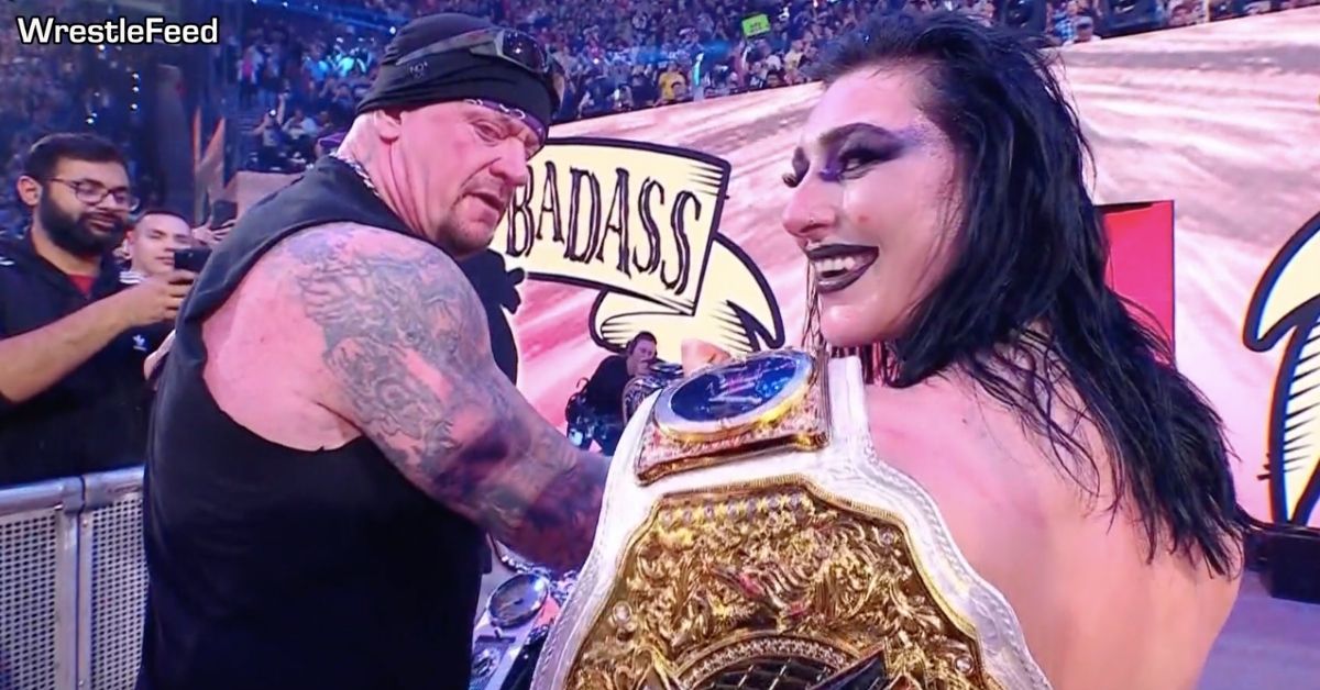 Undertaker Rhea Ripley WWE RAW Netflix Premiere January 6 2025 WrestleFeed App