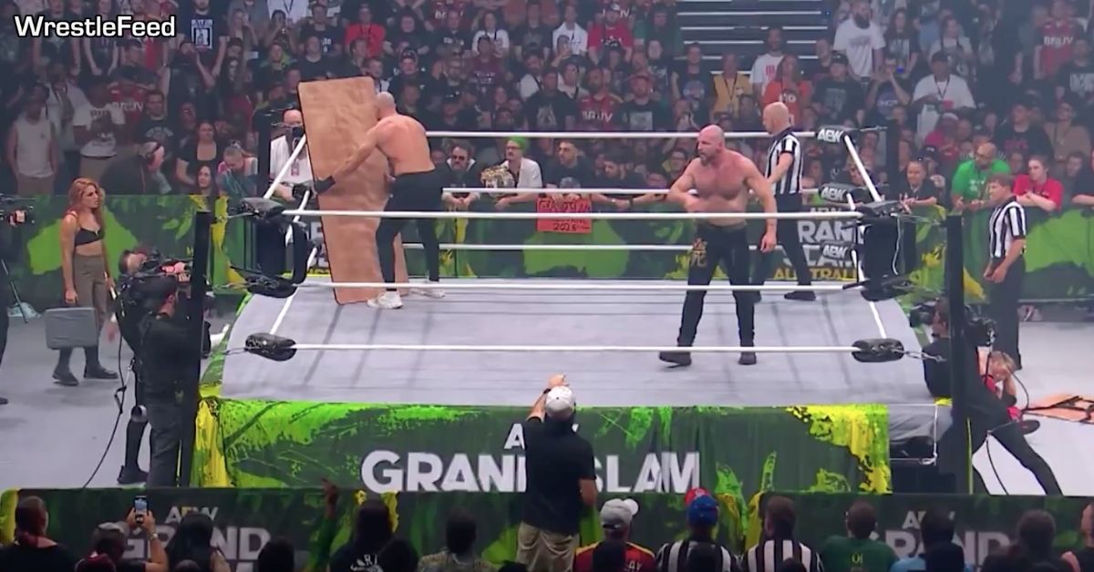 AEW Grand Slam Australia 2025 Small Ring WrestleFeed App