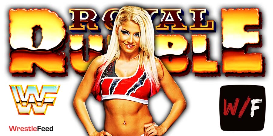 Alexa Bliss WWE Royal Rumble WrestleFeed App