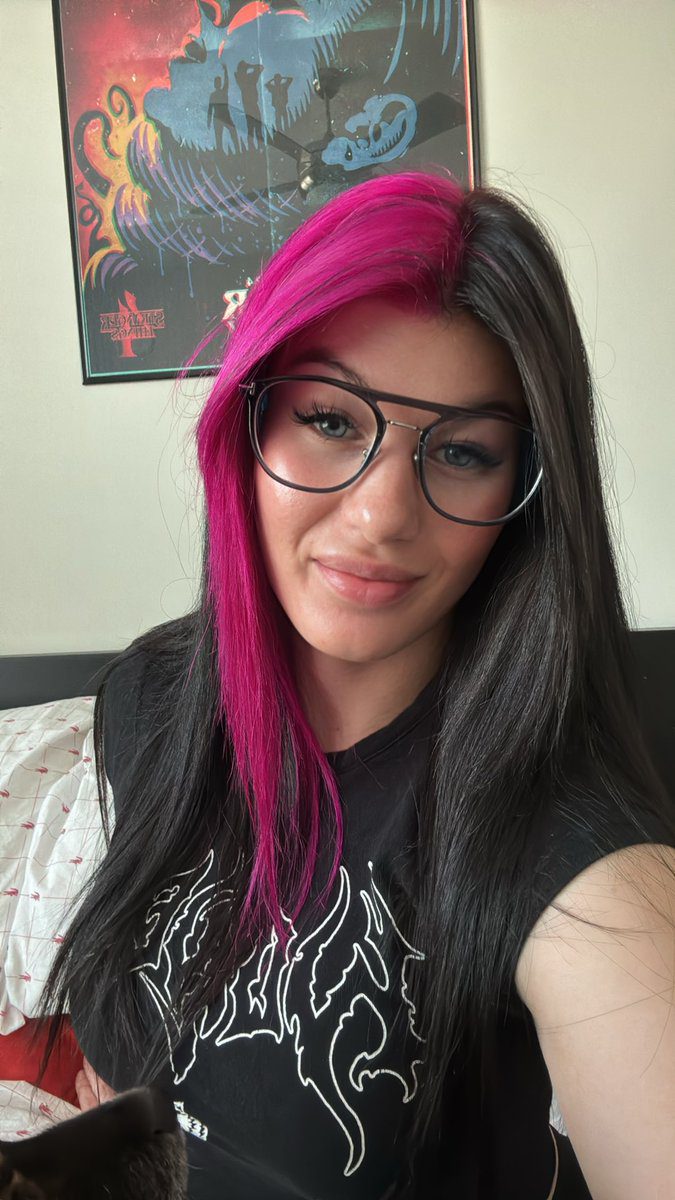 Blair Davenport new look hair after WWE release February 2025