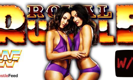 Brie Nikki Bella Twins Royal Rumble WrestleFeed App