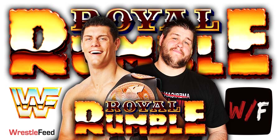 Cody Rhodes Vs Kevin Owens Royal Rumble 1 WWE WrestleFeed App