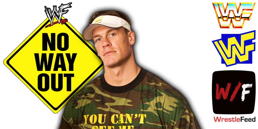 John Cena Elimination Chamber No Way Out 11 WrestleFeed App