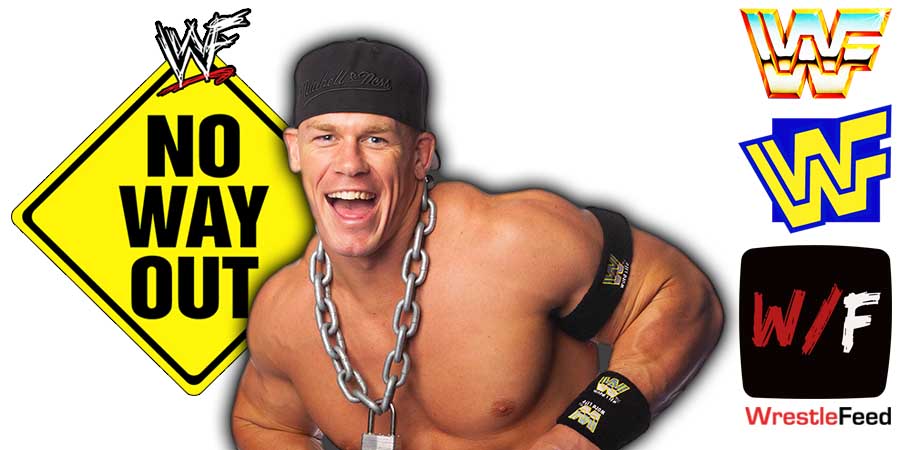 John Cena Elimination Chamber No Way Out 5 WrestleFeed App