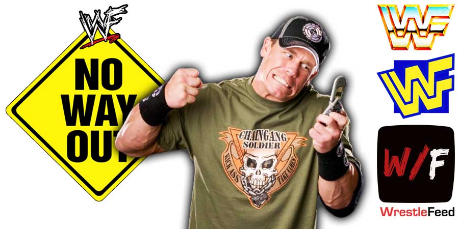 John Cena Elimination Chamber No Way Out 8 WrestleFeed App