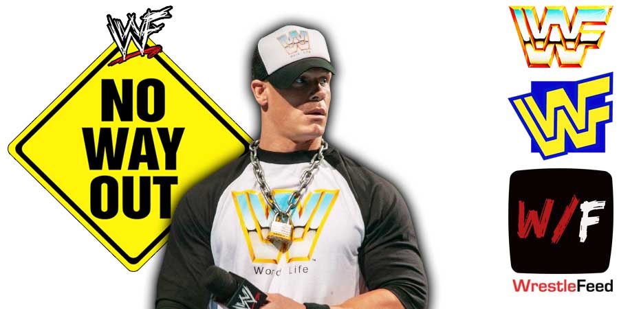 John Cena Elimination Chamber No Way Out 9 WrestleFeed App