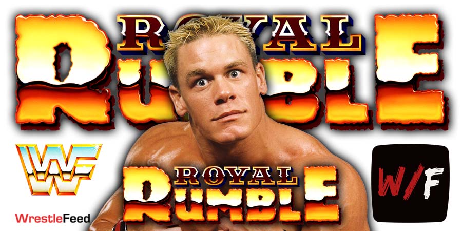 John Cena Royal Rumble 9 WrestleFeed App