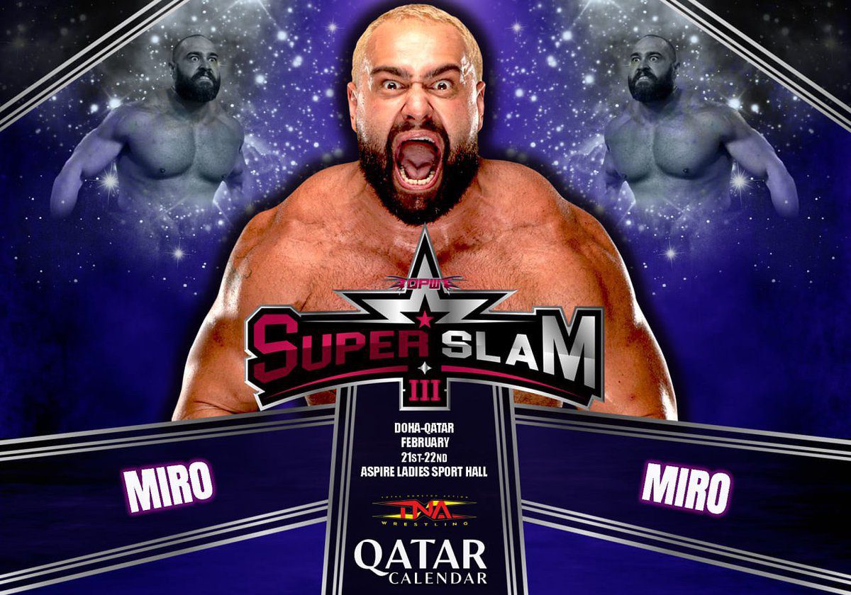 Miro Rusev Qatar Pro Wrestling QPW SuperSlam III