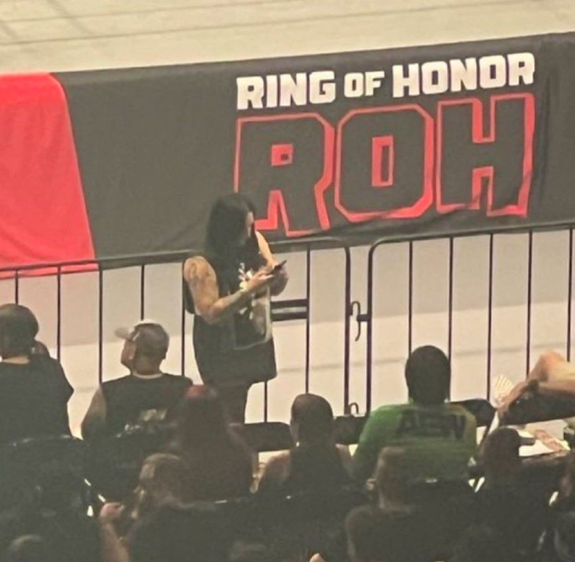 Rhea Ripley spotted at AEW Grand Slam Australia ROH 2025