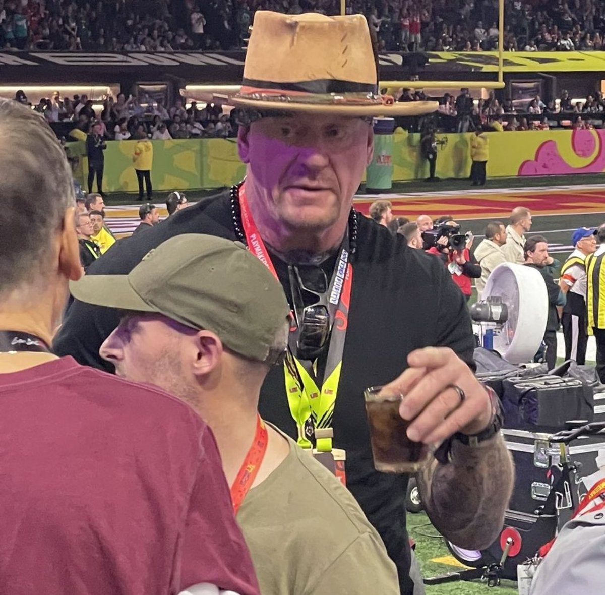 The Undertaker Mark Calaway NFL Super Bowl 2025