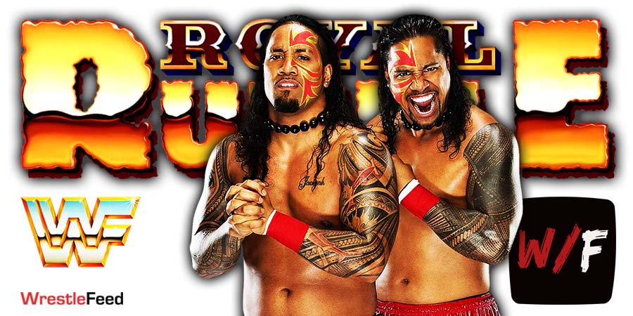 The Usos Royal Rumble WrestleFeed App