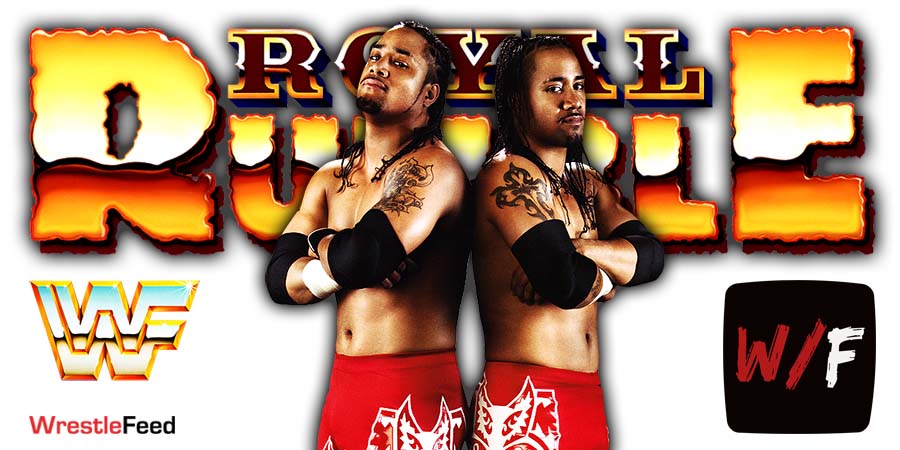 The Usos WWE Royal Rumble WrestleFeed App