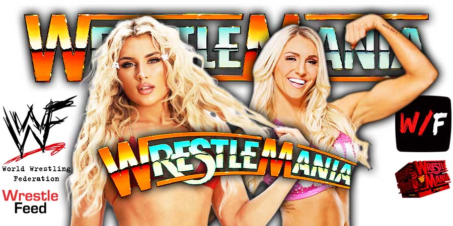 Tiffany Stratton Vs Charlotte Flair 1 WrestleMania 2025 WrestleFeed App