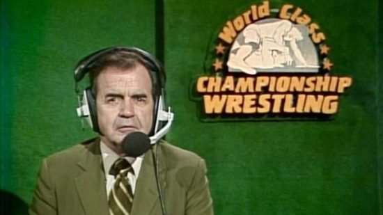 Bill Mercer WCCW World Class Championship Wrestling Commentator Announcer