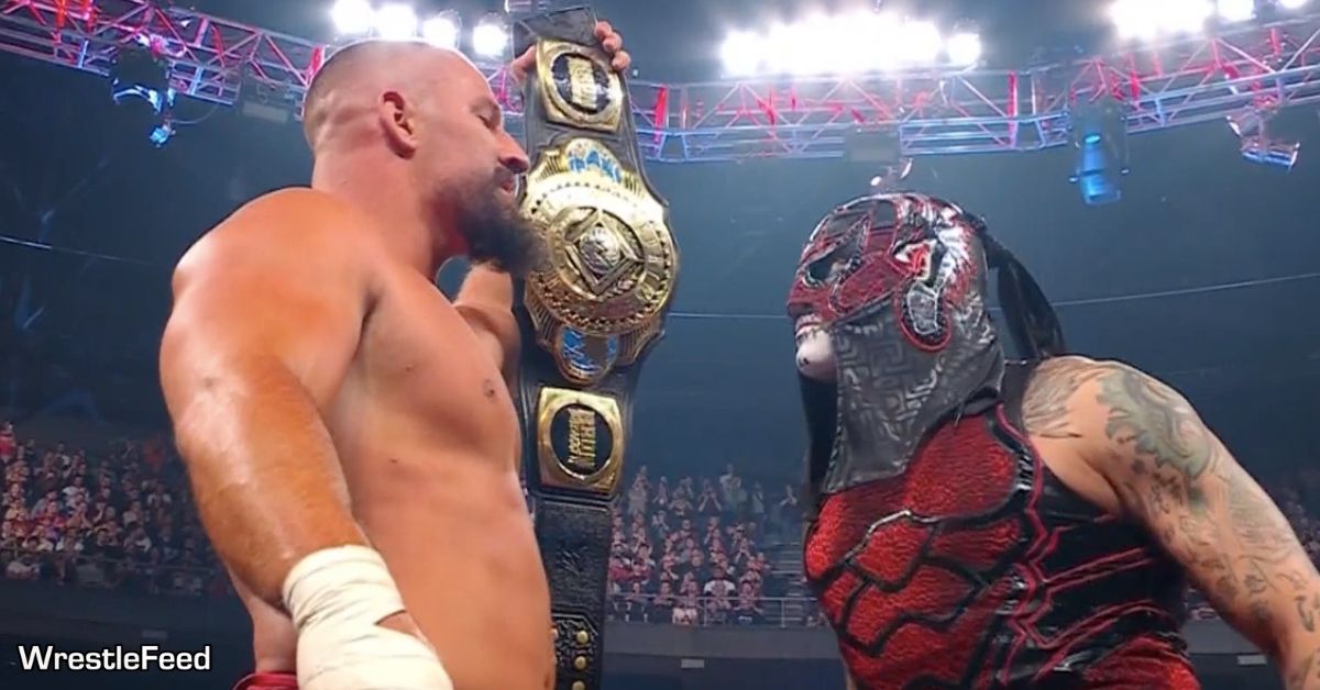 Bron Breakker Intercontinental Champion Penta WWE RAW March 17 2025 WrestleFeed App