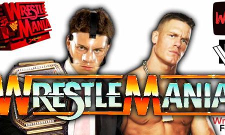 Cody Rhodes Vs John Cena WrestleMania WWE 9 PLE 2025 WrestleFeed App