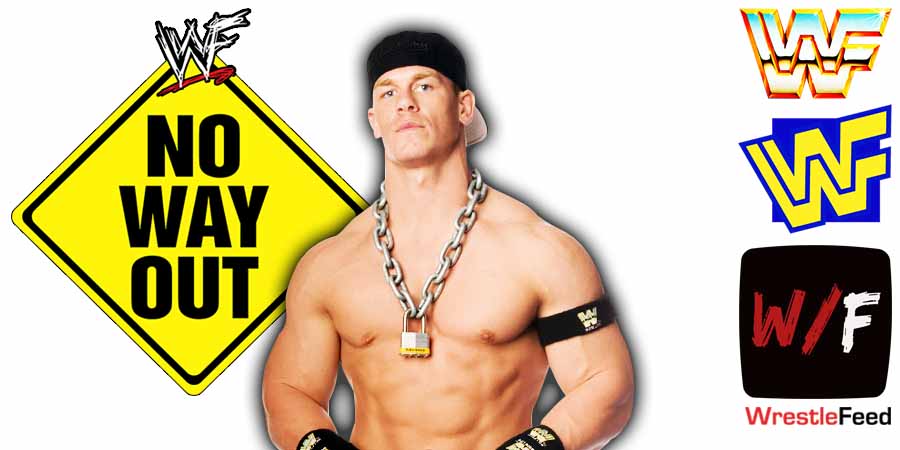 John Cena Elimination Chamber No Way Out 12 WrestleFeed App