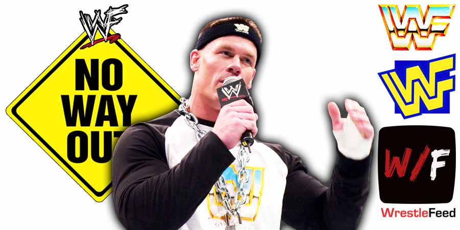 John Cena Elimination Chamber No Way Out 14 WrestleFeed App