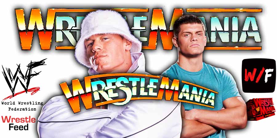 John Cena Vs Cody Rhodes WrestleMania WWE 7 PLE 2025 WrestleFeed App
