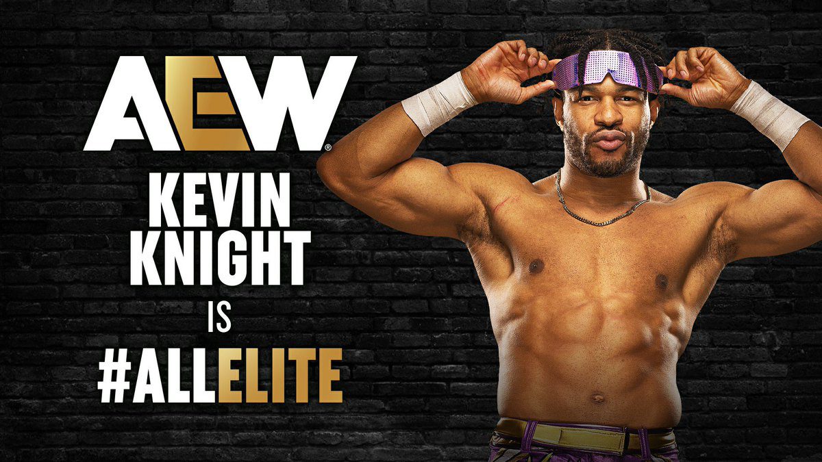 Kevin Knight Is All Elite AEW Graphic