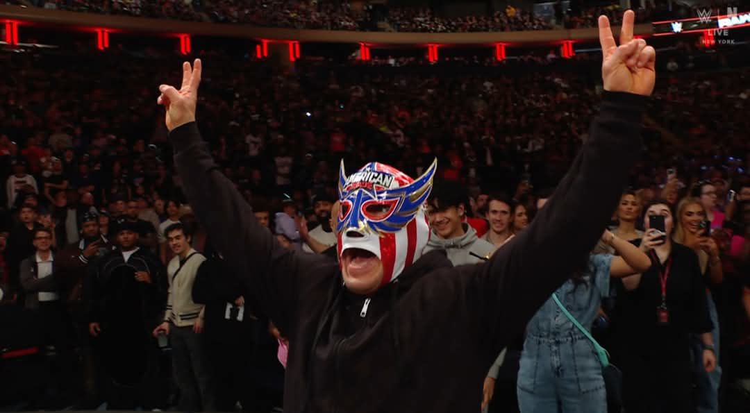 Masked Luchador WWE RAW March 10 2025