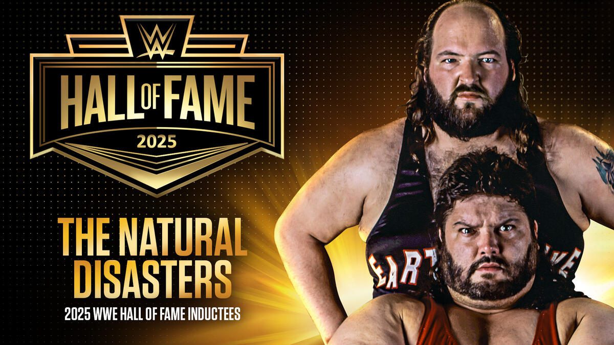 Natural Disasters Earthquake Typhoon WWE Hall Of Fame 2025