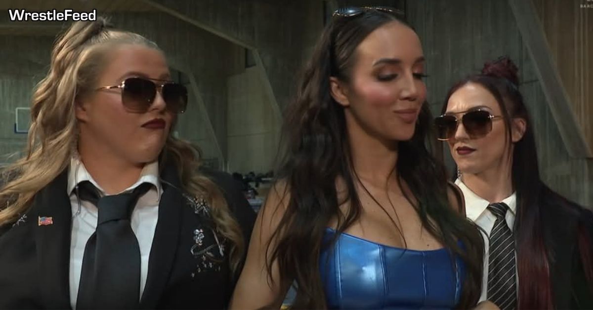 Piper Niven Doudrop Chelsea Green Alba Fyre The Green Administration Faction WWE SmackDown March 14 2025 WrestleFeed App