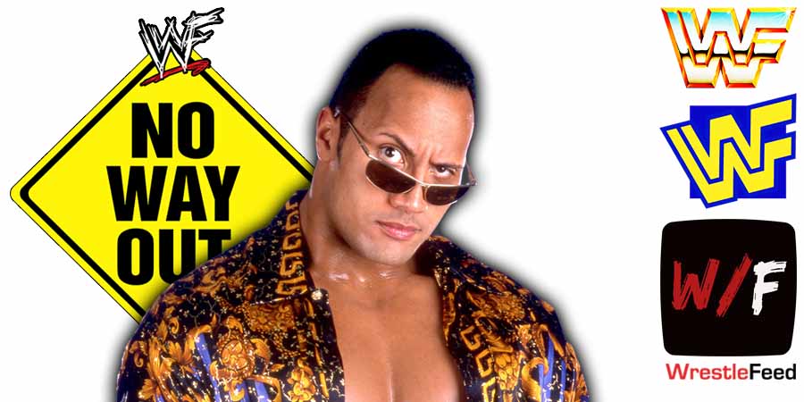 The Rock Dwayne Johnson Elimination Chamber 4 No Way Out WWE WrestleFeed App