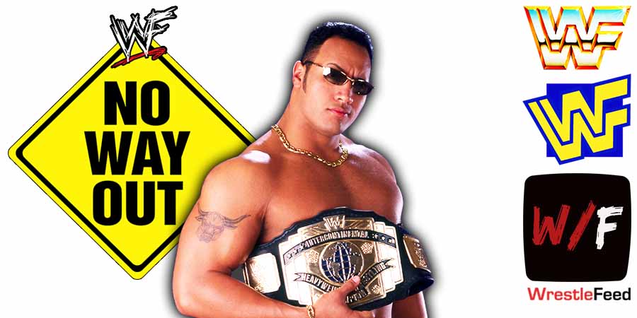 The Rock Dwayne Johnson Elimination Chamber 9 No Way Out WWE WrestleFeed App
