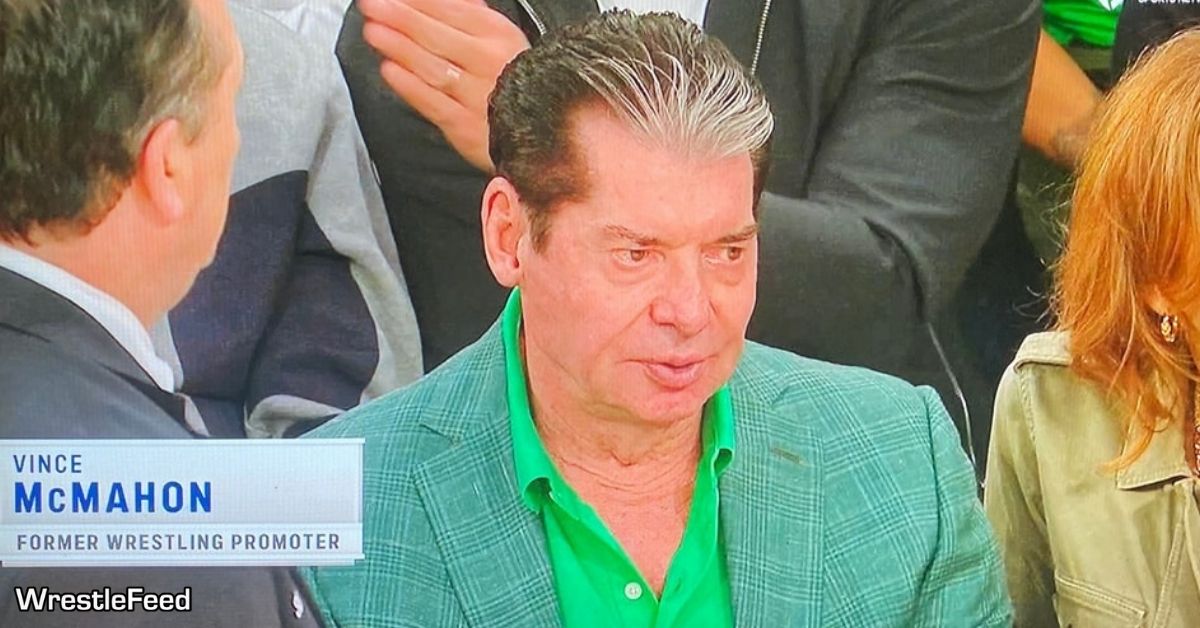 Vince McMahon at NBA Game March 17 2025 WrestleFeed App