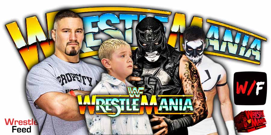 Bron Breakker Vs Dominik Mysterio Vs Penta Vs Finn Balor WrestleMania Match 3 WrestleFeed App