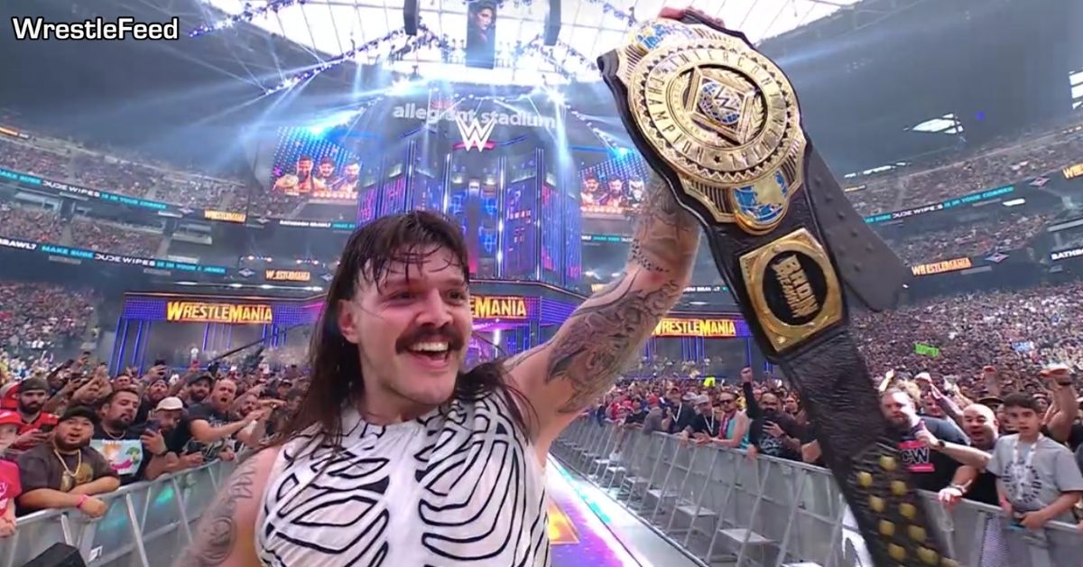 Dominik Mysterio Wins Intercontinental Championship At WrestleMania 41