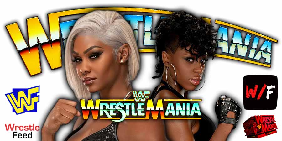 Jade Cargill Vs Naomi WrestleMania Match 3 WrestleFeed App