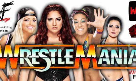 Liv Morgan & Raquel Rodriguez Vs Bayley & Lyra Valkyria WrestleMania Match 2 WrestleFeed App