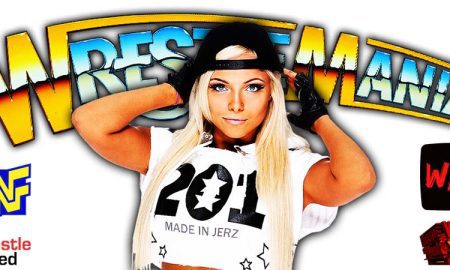 Liv Morgan WrestleMania WrestleFeed App