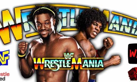 New Day Kofi Kingston Xavier Woods WrestleMania Match 1 WrestleFeed App