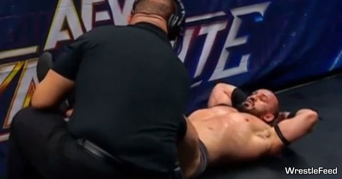 Pac Neville Injured AEW Dynamite April 9 2025 WrestleFeed App