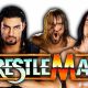 Roman Reigns Vs CM Punk Vs Seth Rollins WrestleMania Match 6 WWE WrestleFeed App