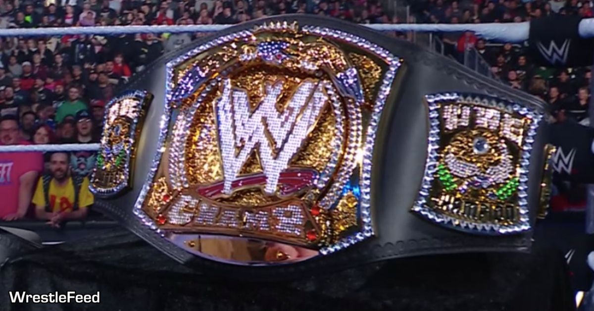 Spinner WWE Championship Title Belt Returns SmackDown April 11 2025 WrestleFeed App