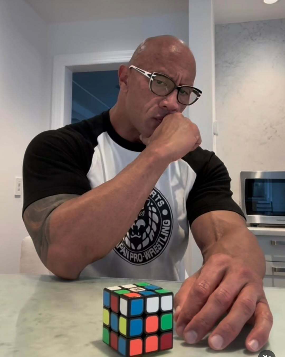 The Rock NJPW Shirt 2025