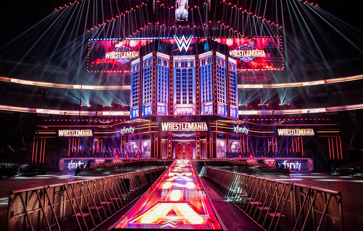 WrestleMania 41 Set HQ HD