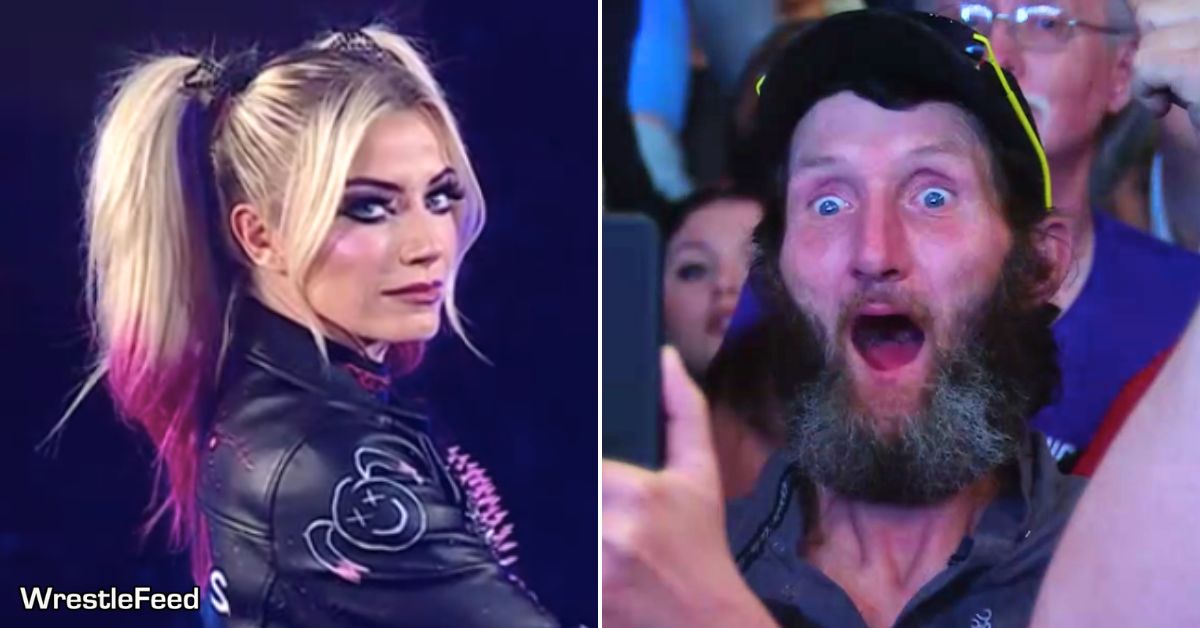 Alexa Bliss Returns Fan Excited Face WWE SmackDown May 9 2025 WrestleFeed App