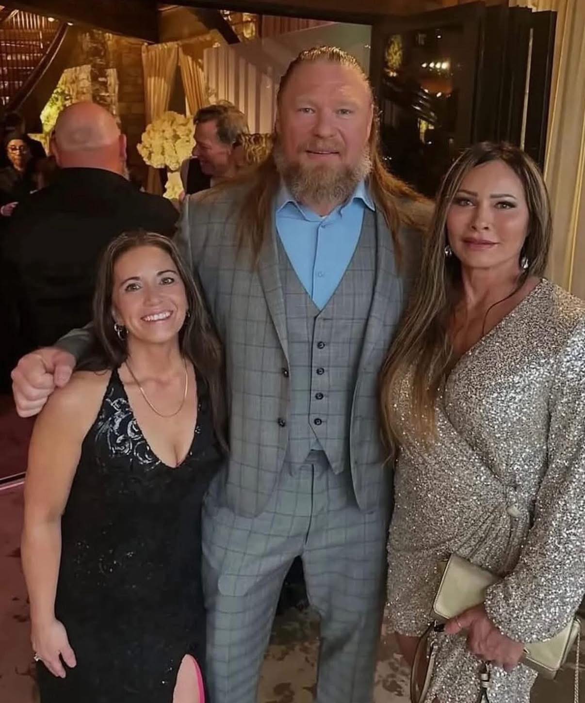 Brock Lesnar New Long Hair Style Sable May 2025